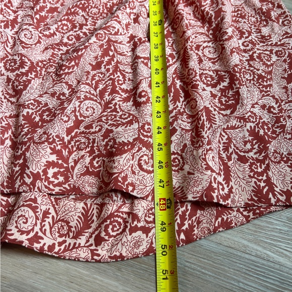 Maeve by Anthropologie Rust Paisley Sleeveless Maxi Dress Size Small - Picture 6 of 6